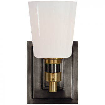Bryant Single Bath Sconce (279|TOB 2152BZ/HAB-WG)