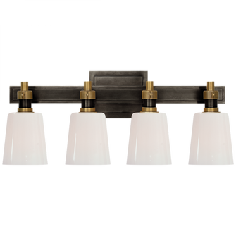 Bryant Four-Light Bath Sconce (279|TOB 2153BZ/HAB-WG)