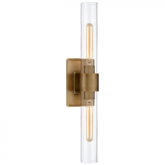 Presidio Petite Double Sconce (279|S 2164HAB-CG)