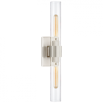 Presidio Petite Double Sconce (279|S 2164PN-CG)