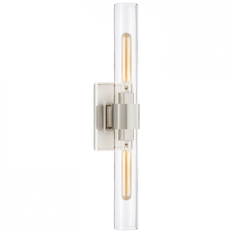 Presidio Petite Double Sconce (279|S 2164PN-CG)
