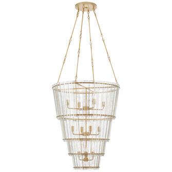 Cadence Large Waterfall Chandelier (279|S 5657HAB-AM)