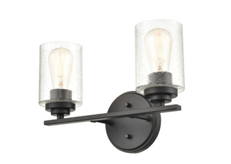 2-Light Vanity Matte Black (670|3682-MB)