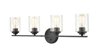 4-Light Vanity Matte Black (670|3684-MB)
