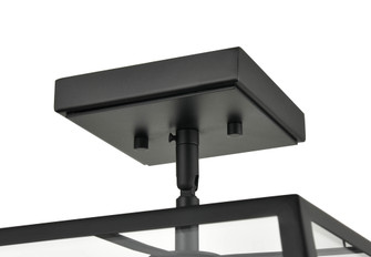Grant 2-Light Outdoor Flush Mount Powder Coated Black (670|8022-PBK)