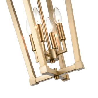 4-Light Pendant light Modern Gold (670|9124-MG)