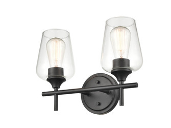 Ashford 2-Light Vanity - Matte Black (670|9702-MB)