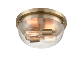 Ashford 2-Light Flushmount Ceiling Light Modern Gold (670|9712-MG)