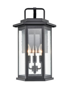 Ellis 3-Light Outdoor Wall Sconce Powder Coated Black (670|2685-PBK)