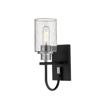 Clifton 1-Light Wall Sconce Matte Black/Brushed Nickel (670|3511-MB/BN)