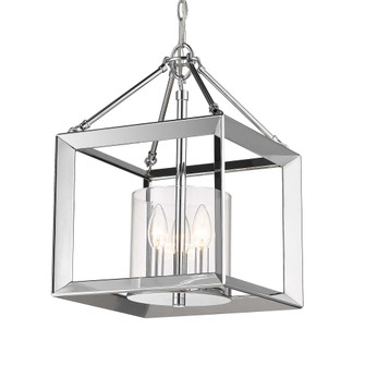 Wry Lighting Smyth 3-light Chandelier in Chrome (36|2074-M3 CH-CLR)
