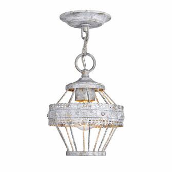 Wry Lighting Ferris 1-light Semi-Flush Mount in Oyster (36|7856-1SF OY)