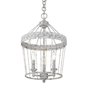 Wry Lighting Ferris 1-light Semi-Flush Mount in Blue Verde Patina (36|7856-1SF VP)