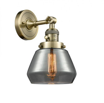 Fulton - 1 Light - 7 inch - Antique Brass - Adjustable Sconce (3442|203SW-AB-G173-LED)