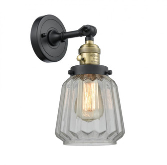 Chatham - 1 Light - 7 inch - Black Antique Brass - Adjustable Sconce (3442|203SW-BAB-G142-LED)