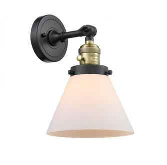 Cone - 1 Light - 8 inch - Black Antique Brass - Adjustable Sconce (3442|203SW-BAB-G41-LED)