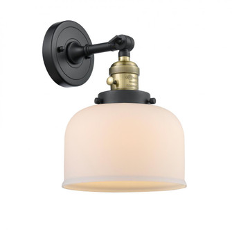 Bell - 1 Light - 8 inch - Black Antique Brass - Adjustable Sconce (3442|203SW-BAB-G71-LED)
