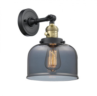 Bell - 1 Light - 8 inch - Black Antique Brass - Adjustable Sconce (3442|203SW-BAB-G73-LED)