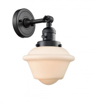 Oxford - 1 Light - 8 inch - Matte Black - Adjustable Sconce (3442|203SW-BK-G531-LED)