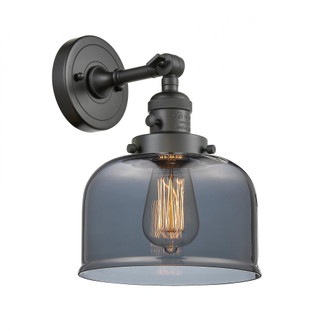 Bell - 1 Light - 8 inch - Oil Rubbed Bronze - Adjustable Sconce (3442|203SW-OB-G73-LED)