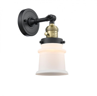 Canton - 1 Light - 5 inch - Black Antique Brass - Adjustable Sconce (3442|203SW-BAB-G181S-LED)