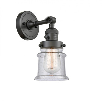 Canton - 1 Light - 5 inch - Oil Rubbed Bronze - Sconce (3442|203SW-OB-G184S-LED)