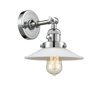 Halophane - 1 Light - 9 inch - Polished Chrome - Sconce (3442|203SW-PC-G1-LED)