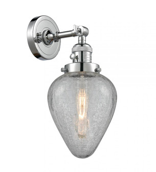 Geneseo - 1 Light - 7 inch - Polished Chrome - Adjustable Sconce (3442|203SW-PC-G165-LED)