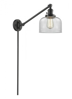 Bell - 1 Light - 8 inch - Oil Rubbed Bronze -Adjustable Swing Arm (3442|237-OB-G72-LED)