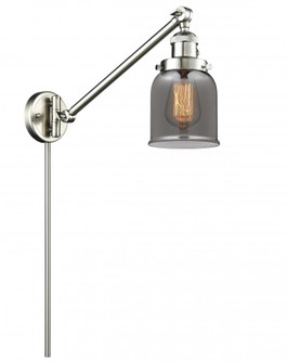 Bell - 1 Light - 8 inch - Brushed Satin Nickel -Adjustable Swing Arm (3442|237-SN-G53-LED)