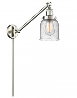 Bell - 1 Light - 8 inch - Brushed Satin Nickel -Adjustable Swing Arm (3442|237-SN-G54-LED)
