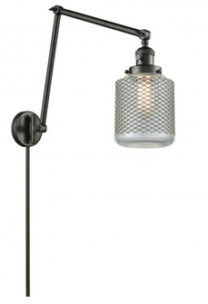 Stanton - 1 Light - 6 inch - Oil Rubbed Bronze -Adjustable Swing Arm (3442|238-OB-G262-LED)