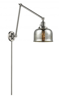 Bell - 1 Light - 8 inch - Brushed Satin Nickel -Adjustable Swing Arm (3442|238-SN-G78-LED)