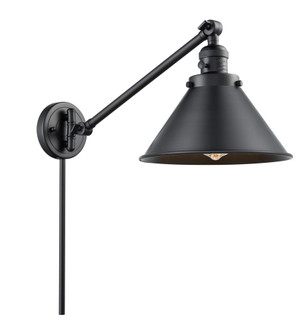 Briarcliff - 1 Light - 10 inch - Matte Black -Adjustable Swing Arm (3442|237-BK-M10-BK-LED)