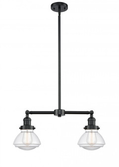 Olean - 2 Light - 22 inch - Oil Rubbed Bronze - Stem Hung - Adjustable Island Light (3442|209-OB-G322)