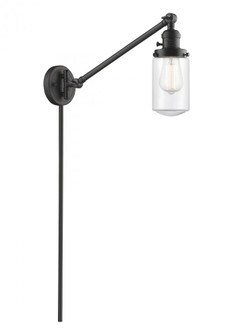 Dover - 1 Light - 5 inch - Oil Rubbed Bronze -Adjustable Swing Arm (3442|237-OB-G312-LED)
