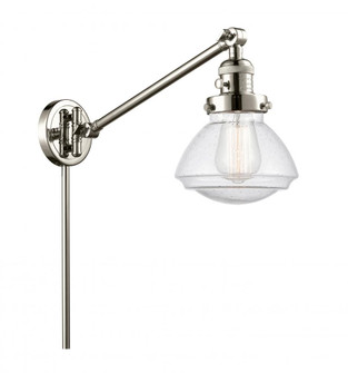 Olean - 1 Light - 9 inch - Polished Nickel -Adjustable Swing Arm (3442|237-PN-G324-LED)