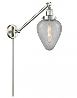 Geneseo - 1 Light - 8 inch - Brushed Satin Nickel -Adjustable Swing Arm (3442|237-SN-G165-LED)