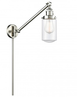 Dover - 1 Light - 5 inch - Brushed Satin Nickel -Adjustable Swing Arm (3442|237-SN-G312-LED)