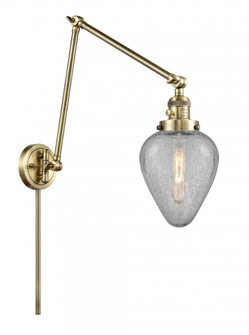 Geneseo - 1 Light - 8 inch - Antique Brass -Adjustable Swing Arm (3442|238-AB-G165-LED)
