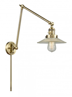 Halophane - 1 Light - 9 inch - Antique Brass -Adjustable Swing Arm (3442|238-AB-G2-LED)