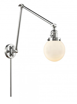 Beacon - 1 Light - 6 inch - Polished Chrome -Adjustable Swing Arm (3442|238-PC-G201-6)