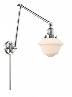 Oxford - 1 Light - 8 inch - Polished Chrome -Adjustable Swing Arm (3442|238-PC-G531)