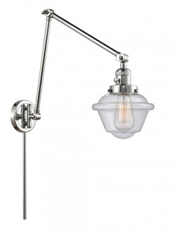Oxford - 1 Light - 8 inch - Polished Chrome -Adjustable Swing Arm (3442|238-PC-G534-LED)