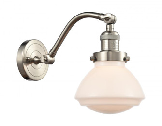 Olean - 1 Light - 7 inch - Brushed Satin Nickel - Adjustable Sconce (3442|515-1W-SN-G321)