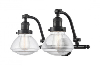Olean - 2 Light - 19 inch - Oil Rubbed Bronze - Adjustable Bath Vanity Light (3442|515-2W-OB-G324)