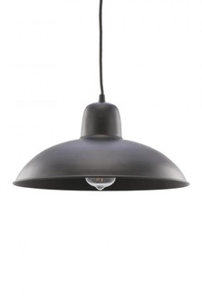 Nisha - 1 Light - 14 inch - Matte Black - Cord hung - Pendant (3442|651-1P-BK-14-LED)
