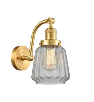 Chatham - 1 Light - 7 inch - Satin Gold - Adjustable Sconce (3442|515-1W-SG-G142)