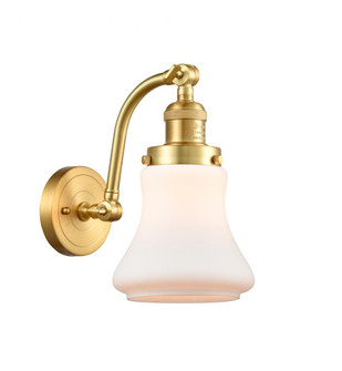 Bellmont - 1 Light - 7 inch - Satin Gold - Adjustable Sconce (3442|515-1W-SG-G191-LED)