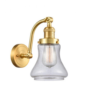 Bellmont - 1 Light - 7 inch - Satin Gold - Adjustable Sconce (3442|515-1W-SG-G194-LED)